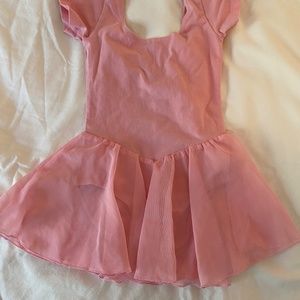 Arshiner Girls Ruffle Sleeve Ballet Dance Dress Tutu Skirted Leotard